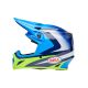 Casque cross Bell MX-9 MIPS Jackal - Bleu Jaune Fluo Casque cross Bell MX-9 MIPS Jackal - Bleu Jaune Fluo