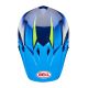 Casque cross Bell MX-9 MIPS Jackal - Bleu Jaune Fluo Casque cross Bell MX-9 MIPS Jackal - Bleu Jaune Fluo