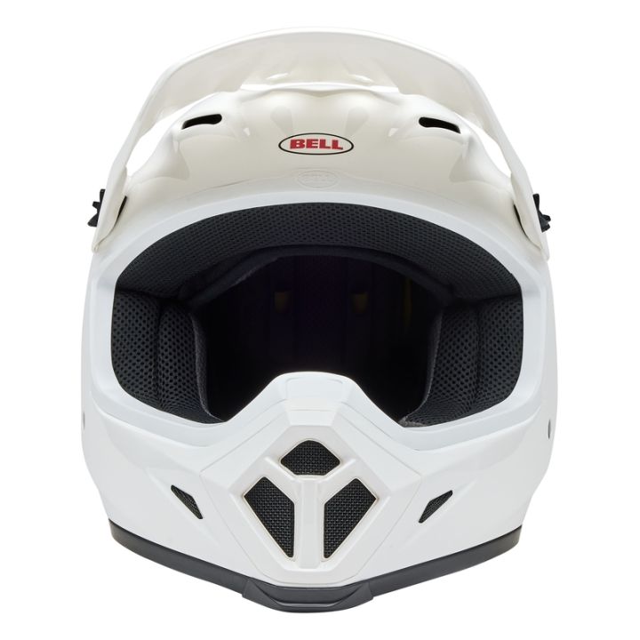 Casque cross Bell MX-9 MIPS Solid - Blanc Casque cross Bell MX-9 MIPS Solid - Blanc