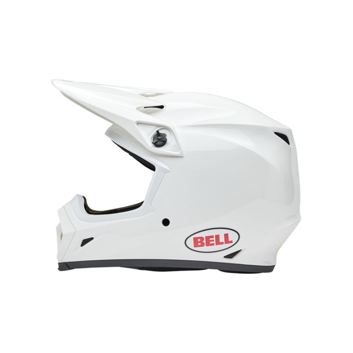 Casque cross Bell MX-9 MIPS Solid - Blanc Casque cross Bell MX-9 MIPS Solid - Blanc