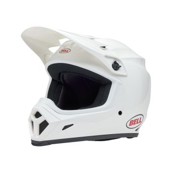 Casque cross Bell MX-9 MIPS Solid - Blanc Casque cross Bell MX-9 MIPS Solid - Blanc