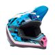 Casque cross Bell MX-9 MIPS Breakdance - Bleu Rose Casque cross Bell MX-9 MIPS Breakdance - Bleu Rose