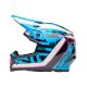 Casque cross Bell MX-9 MIPS Breakdance - Bleu Rose Casque cross Bell MX-9 MIPS Breakdance - Bleu Rose