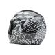 Casque moto Bell Eliminator Carbon Édition Limitée Death Spray - Noir Blanc Casque moto Bell Eliminator Carbon Édition Limitée Death Spray - Noir Blanc