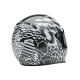 Casque moto Bell Eliminator Carbon Édition Limitée Death Spray - Noir Blanc Casque moto Bell Eliminator Carbon Édition Limitée Death Spray - Noir Blanc