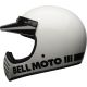 Casque moto Bell moto -3 Classic - Blanc Casque moto Bell moto -3 Classic - Blanc