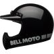 Casque moto Bell moto -3 Classic - Noir Brillant Casque moto Bell moto -3 Classic - Noir Brillant
