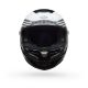 Casque moto Bell Race Star DLX - Blanc Noir Casque moto Bell Race Star DLX - Blanc Noir