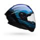 Casque moto Bell Race Star DLX - Bleu Noir Casque moto Bell Race Star DLX - Bleu Noir