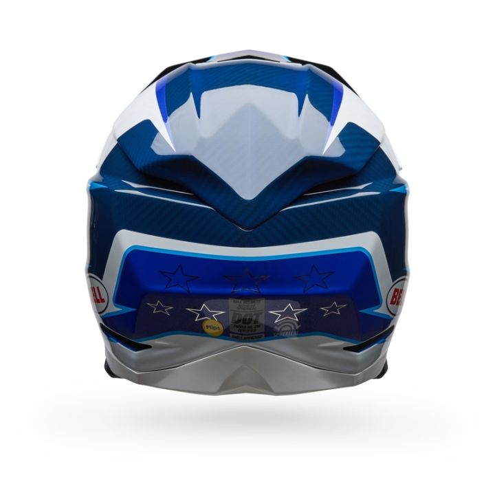 Casque cross Bell moto -10 Spherical Tomac 2025 - Bleu Blanc Casque cross Bell moto -10 Spherical Tomac 2025 - Bleu Blanc