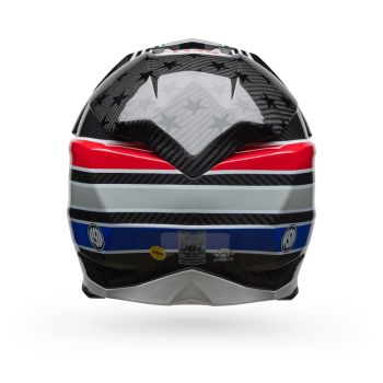 Casque cross Bell moto -10 Spherical Old Glory - Rouge Bleu Casque cross Bell moto -10 Spherical Old Glory - Rouge Bleu