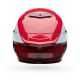 Casque moto Bell Race Star DLX - Rouge Blanc Casque moto Bell Race Star DLX - Rouge Blanc