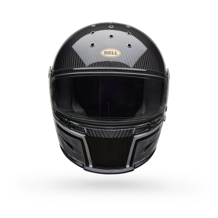 Casque moto Bell Eliminator Carbon Journey - Noir Gris Casque moto Bell Eliminator Carbon Journey - Noir Gris