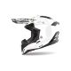 Casque moto cross Airoh 2026 Aviator 3 FIM Color - Blanc
