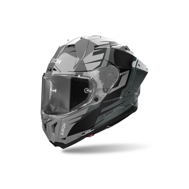 Casque moto Airoh 2026 GP 800 Master - Gris