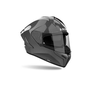 Casque moto Airoh  Matryx Color - Gris Anthracite