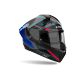 Casque moto AirohMatryx Rocket - Bleu Rouge