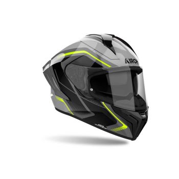 Casque moto Airoh  Matryx Wide - Jaune