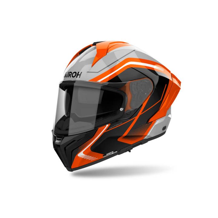 Casque moto AirohMatryx Wide - Orange