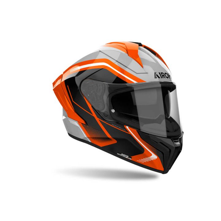 Casque moto AirohMatryx Wide - Orange