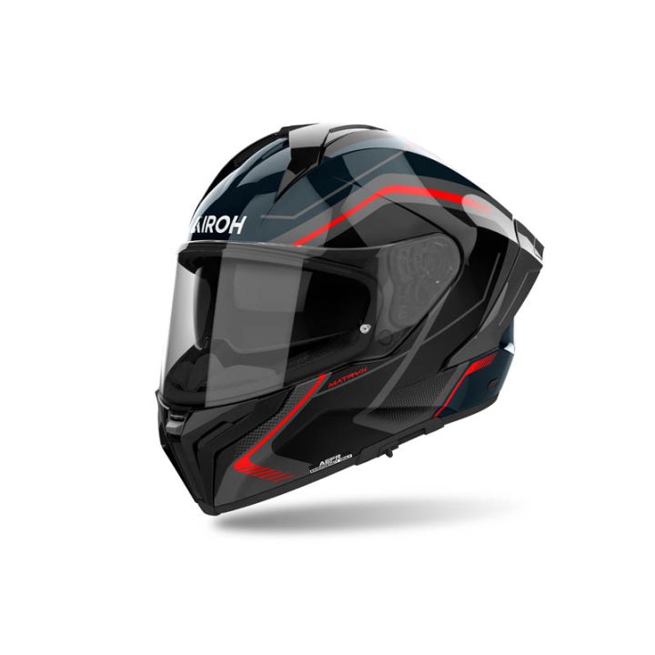 Casque moto AirohMatryx Wide - Rouge