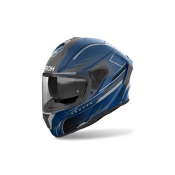 Casque moto Airoh  Spark 2 Shadow - Bleu