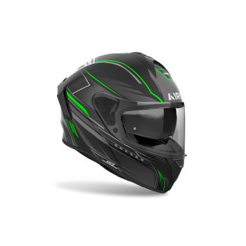 Casque moto Airoh  Spark 2 Shadow - Vert