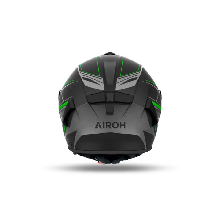 Casque moto AirohSpark 2 Shadow - Vert Casque moto AirohSpark 2 Shadow - Vert