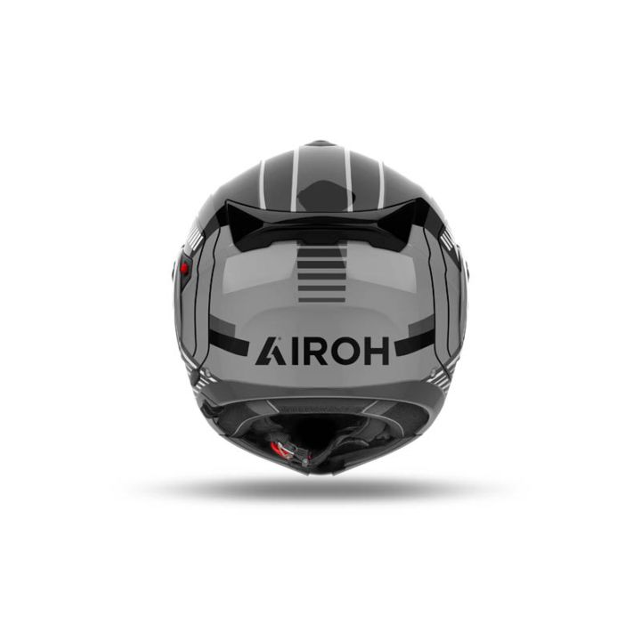 Casque moto modulable AirohSpecktre Groove - Gris