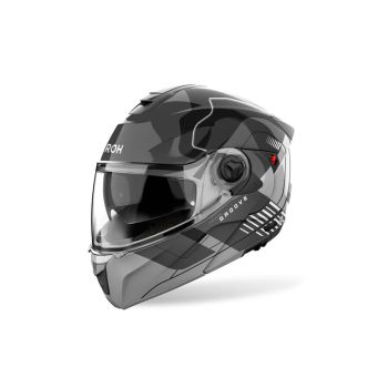 Casque moto modulable Airoh  Specktre Groove - Gris