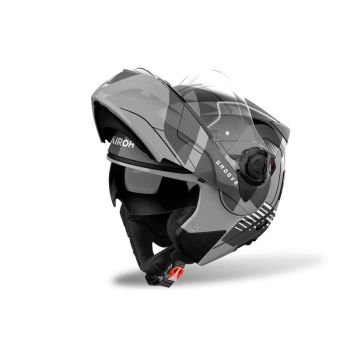 Casque moto modulable Airoh  Specktre Groove - Gris