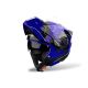 Casque moto modulable AirohSpecktre Groove - Bleu
