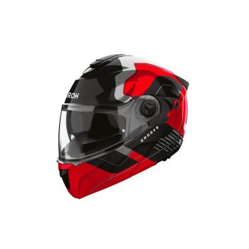Casque moto modulable Airoh  Specktre Groove - Rouge