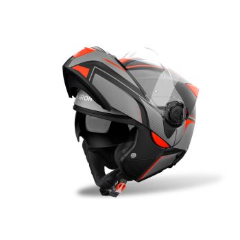 Casque moto modulable Airoh  Specktre Leaf - Orange