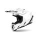 Casque moto cross AirohTwist 3 Color - Blanc Casque moto cross AirohTwist 3 Color - Blanc
