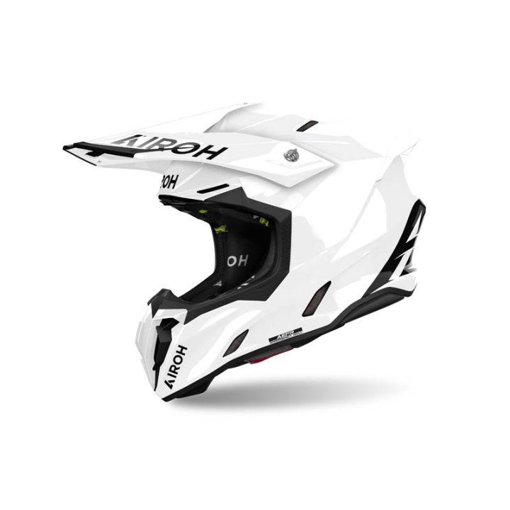 Casque moto cross AirohTwist 3 Color - Blanc Casque moto cross AirohTwist 3 Color - Blanc