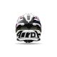 Casque moto cross AirohTwist 3 Rainbow - Blanc Violet Noir