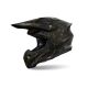 Casque moto cross AirohTwist 3 Titan - Noir Or Casque moto cross AirohTwist 3 Titan - Noir Or