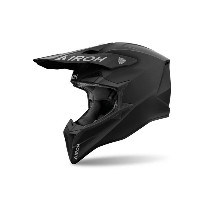 Casque moto cross AirohWraaap Color - Noir Casque moto cross AirohWraaap Color - Noir