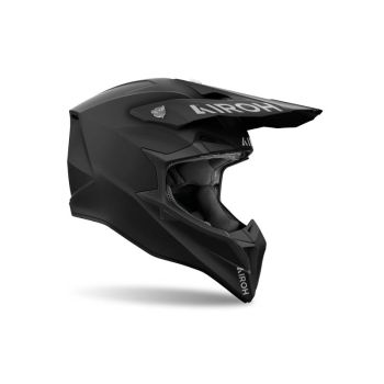 Casque moto cross Airoh  Wraaap Color - Noir