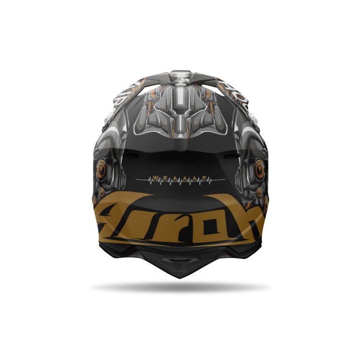 Casque moto cross AirohWraaap Cyborg