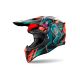 Casque moto cross AirohWraaap Cyber - Orange