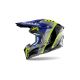 Casque moto cross AirohAviator 3 Hima - Bleu