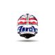 Casque moto cross AirohAviator 3 Hima - Rouge Bleu