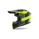 Casque moto cross AirohAviator 3 Monarch - Jaune