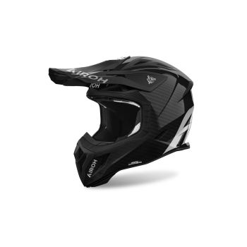 Casque moto cross Airoh  Aviator 3 Ace Carbone - Carbone