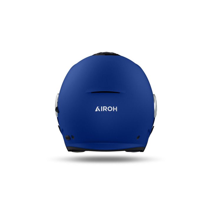 Casque moto jet AirohHelyos Color - Bleu