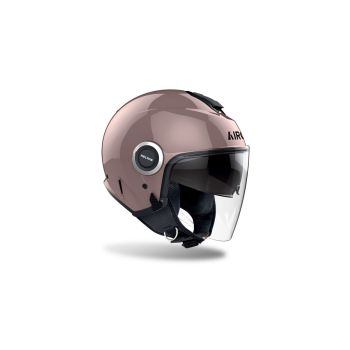 Casque moto jet Airoh  Helyos Color - Rose
