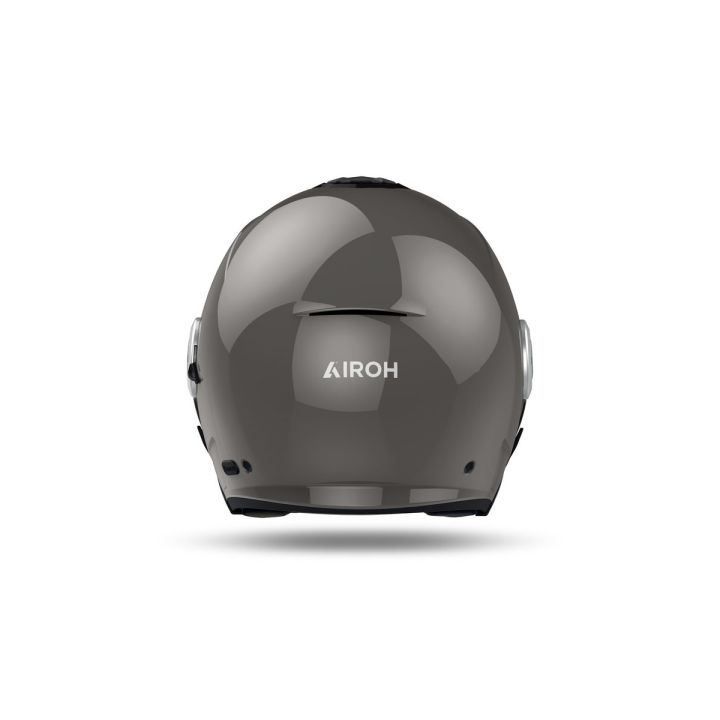 Casque moto jet AirohHelyos Color - Gris
