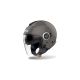 Casque moto jet AirohHelyos Color - Gris